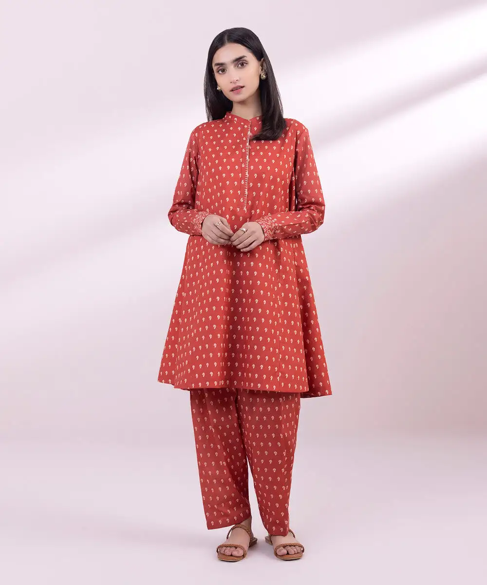 2 Piece - Printed Lawn Suit