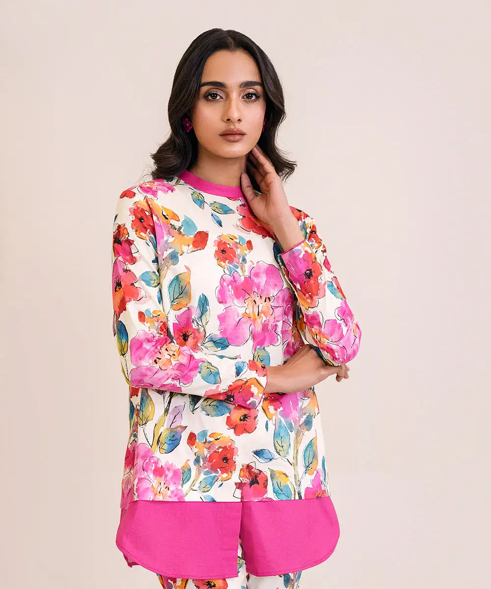 2 Piece - Printed Lawn Suit