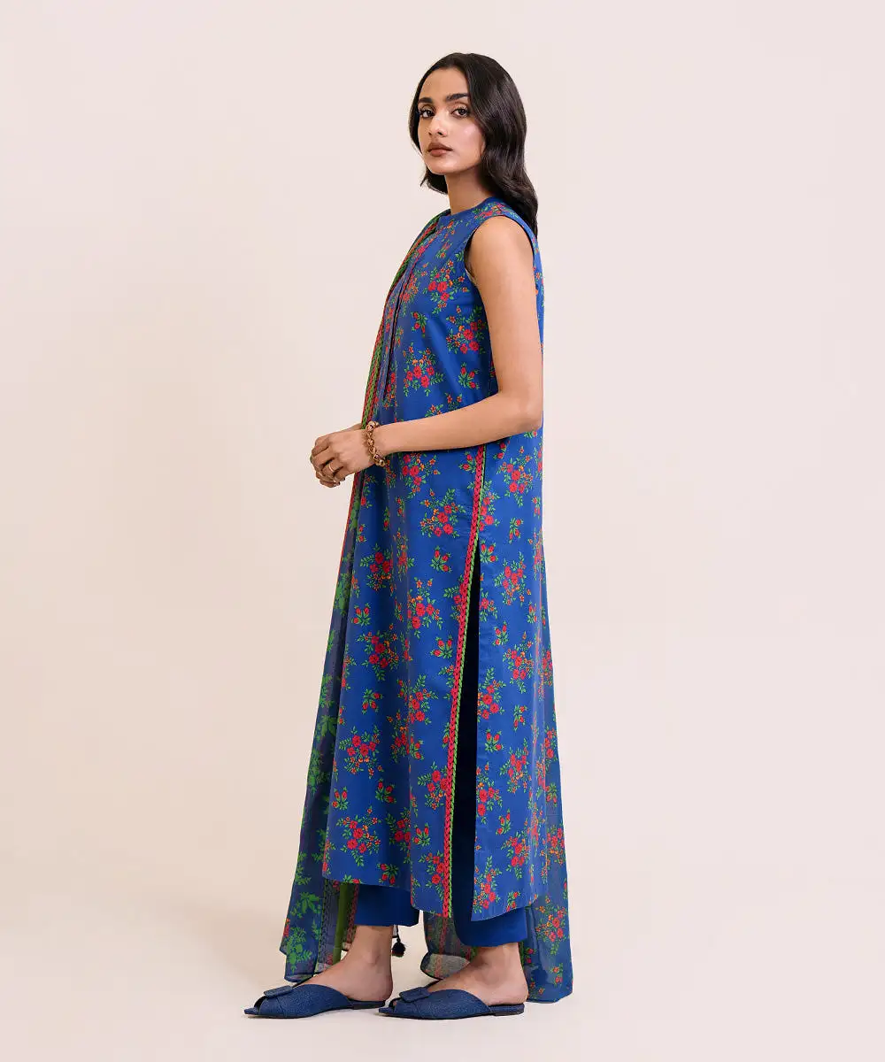 3 Piece - Printed Lawn Suit