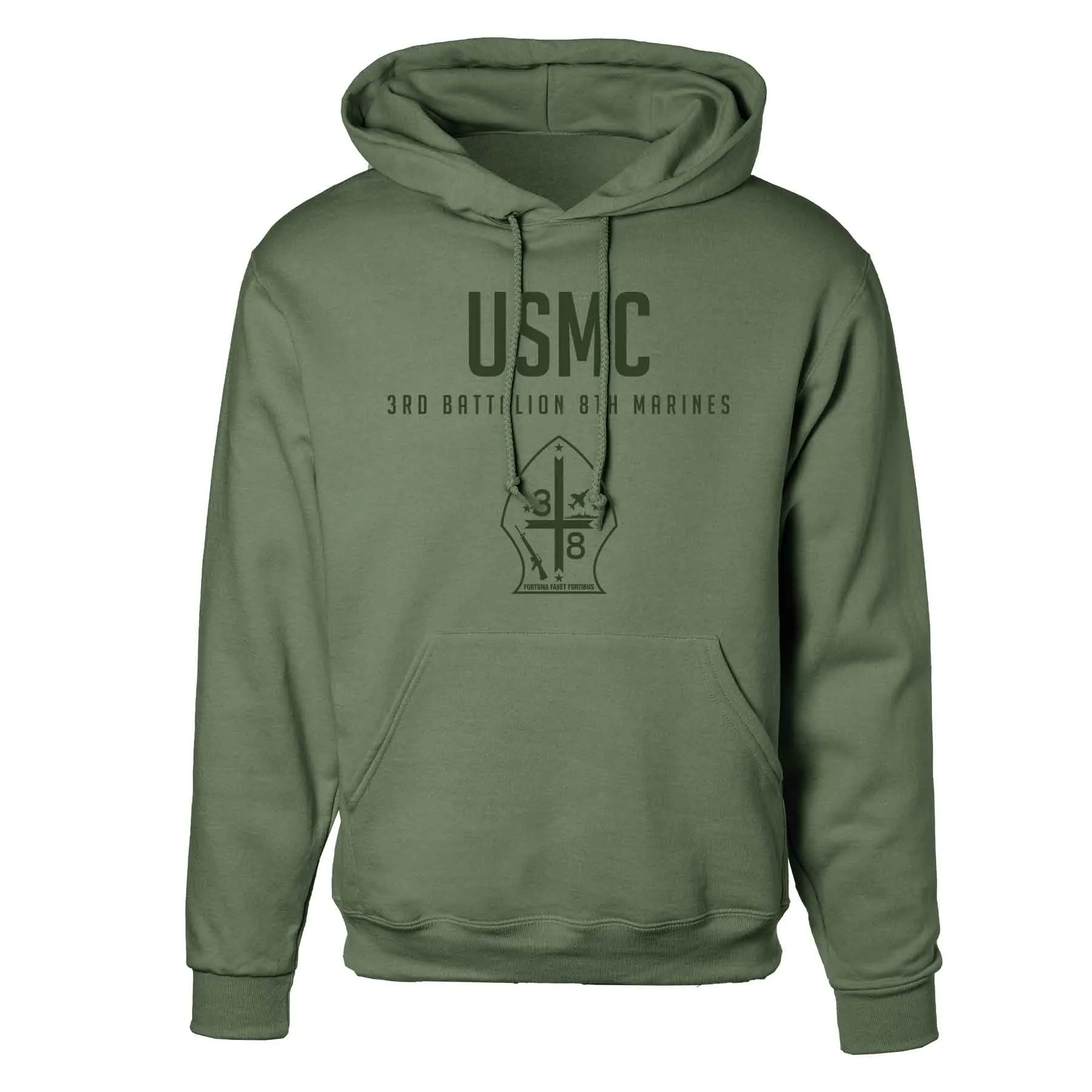 3rd Battalion 8th Marines Tonal Hoodie