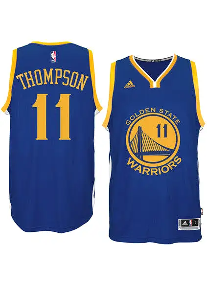 Adidas INT Swingman NBA Golden State Warriors Jersey THOMPSON #11 A45912 Blue