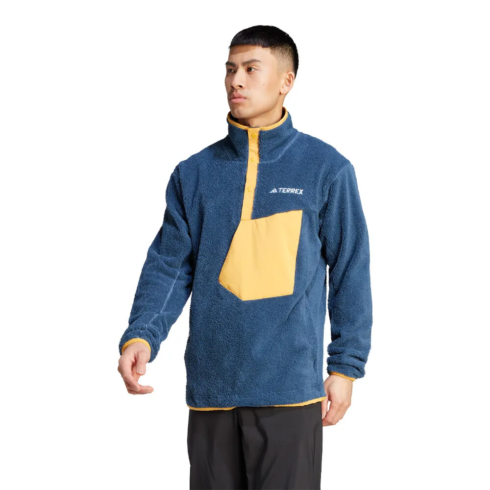 adidas Terrex Xploric High Pile Fleece Pullover Top