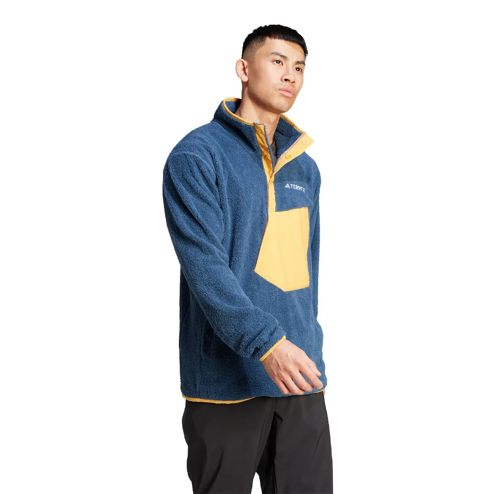 adidas Terrex Xploric High Pile Fleece Pullover Top