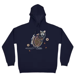 Adults Cozy Hoodie - Quokka By Kathleen Buzzacott