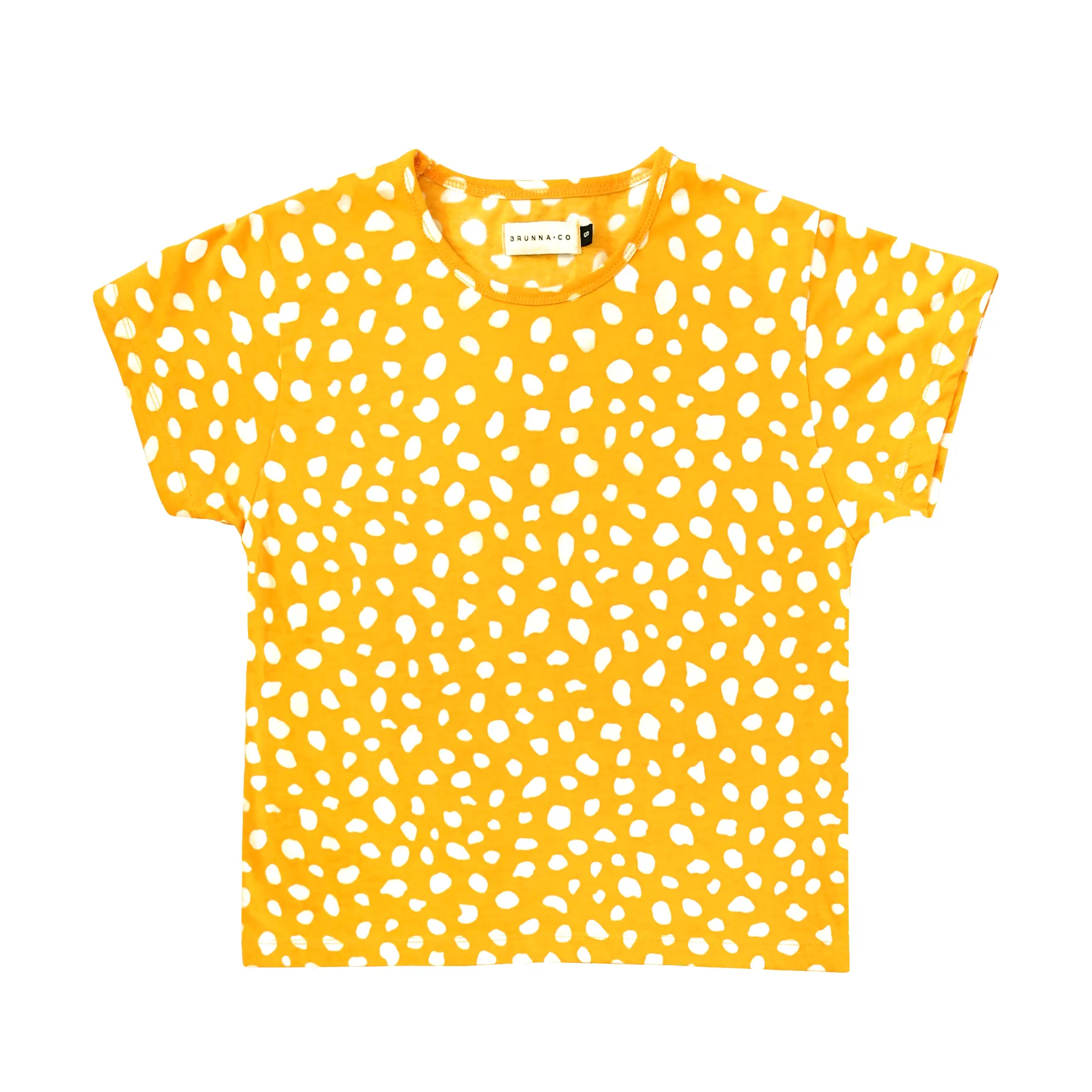 ARNOLDI Organic Cotton Shirt, in Golden Saffron