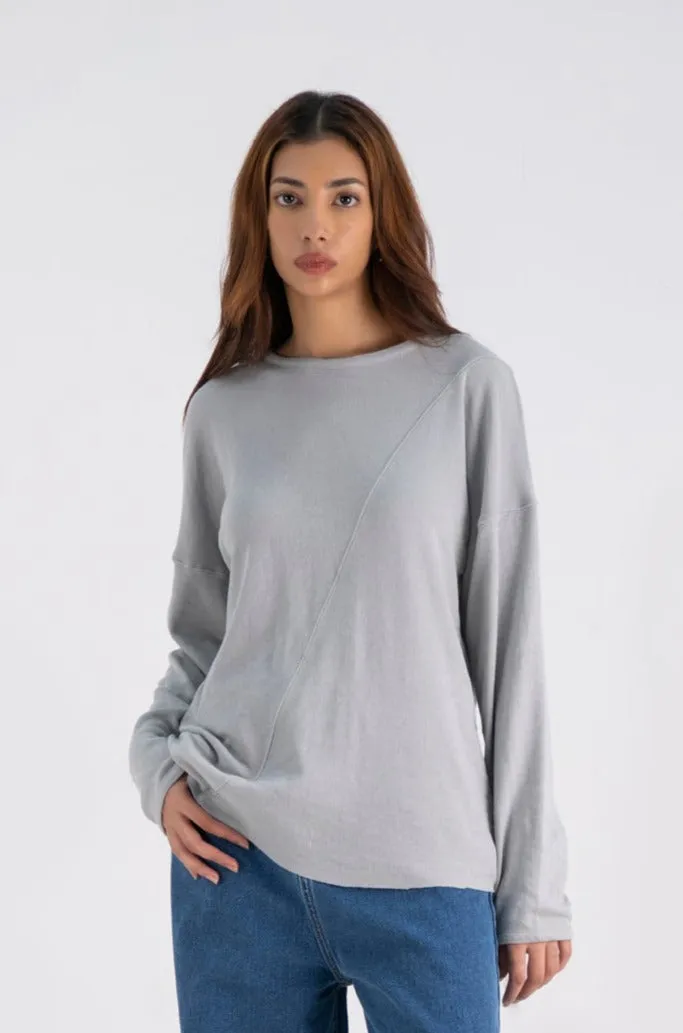 ASYMMETRIC OVERSIZED SHIRT