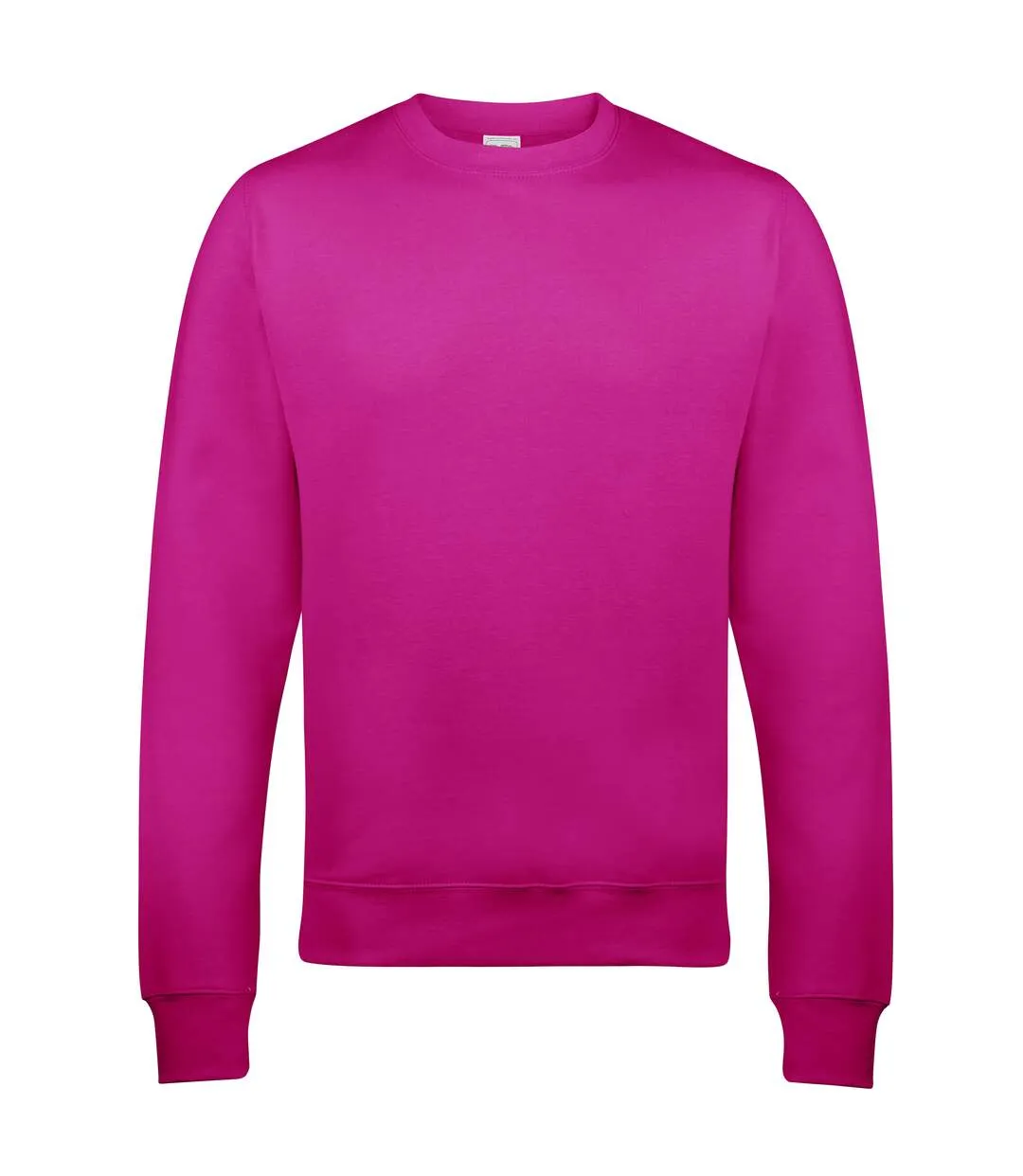 AWDis Just Hoods AWDis Unisex Crew Neck Plain Sweatshirt (280 GSM) (Hot Pink) - UTRW2014