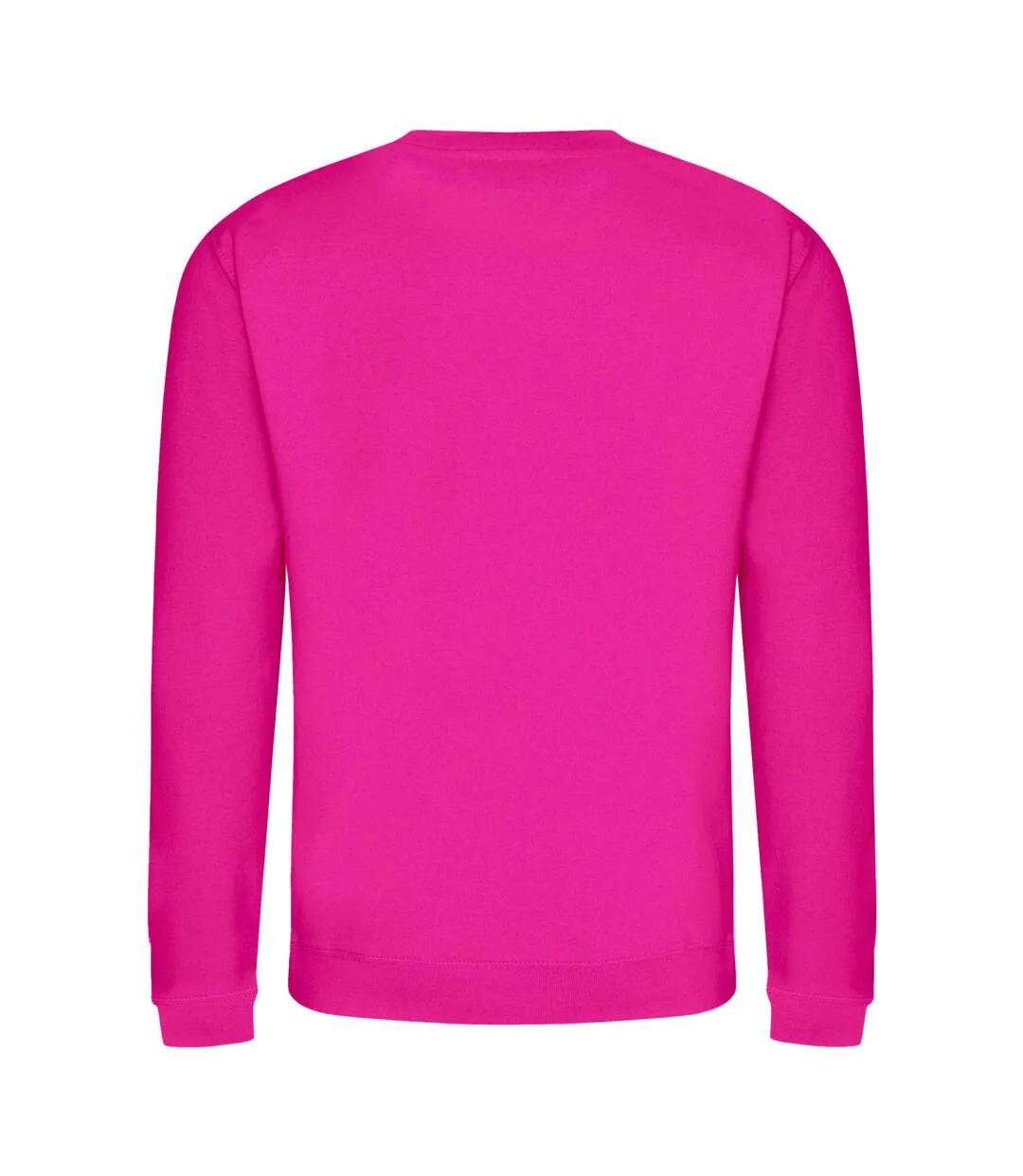 AWDis Just Hoods AWDis Unisex Crew Neck Plain Sweatshirt (280 GSM) (Hot Pink) - UTRW2014