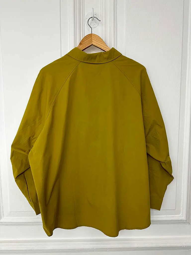 Bambou by Bella Blue Cotton Shirt - Ochre