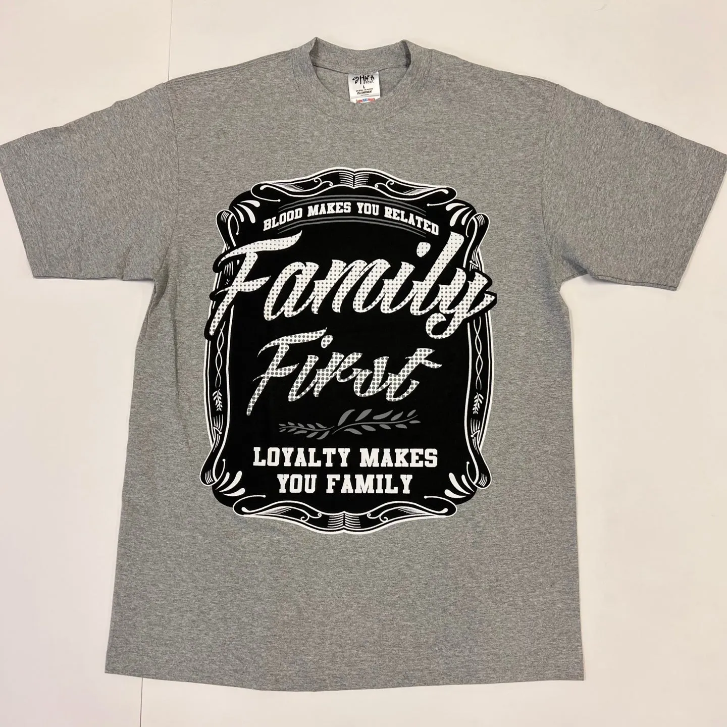 BILLIONAIRE Family First Graphic T-Shirt