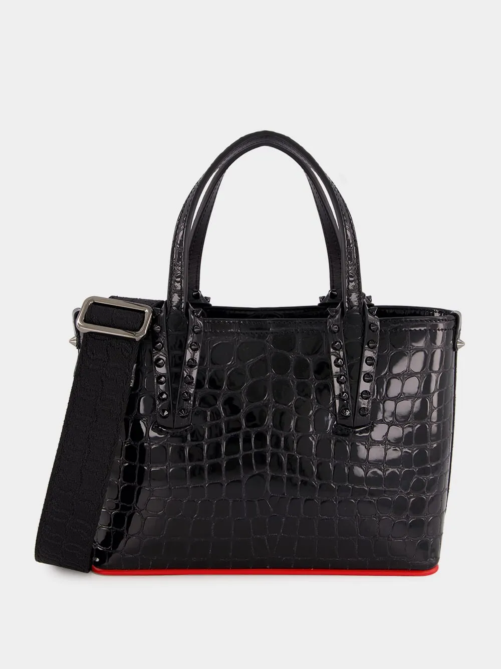 Black Cabata Mini Tote Bag