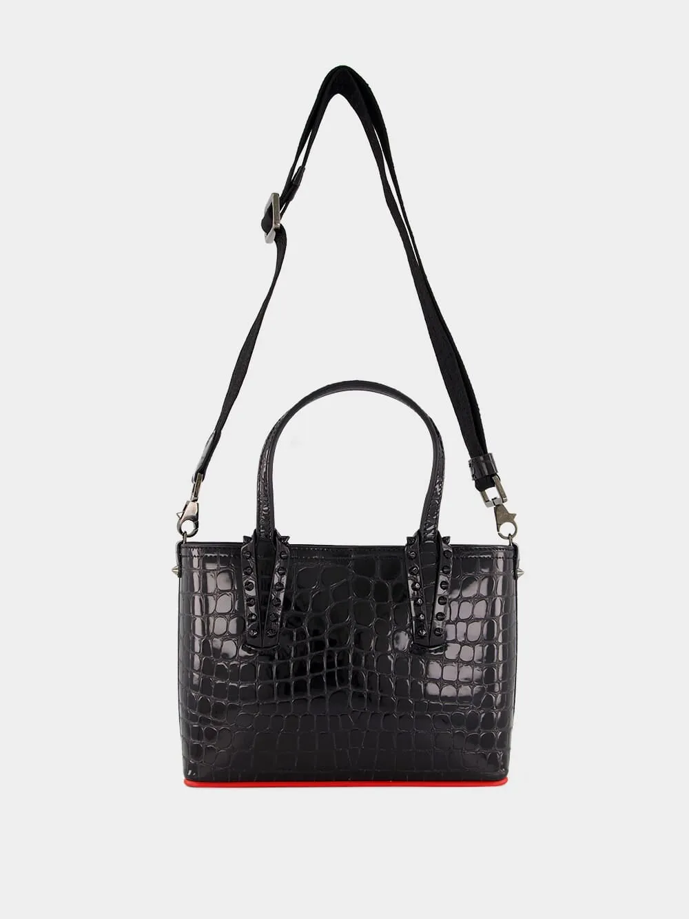 Black Cabata Mini Tote Bag