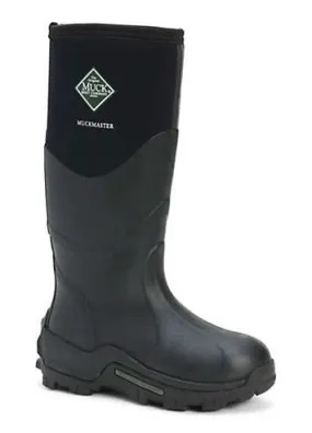 Black Muckmaster Hi Wellington Boots by Muck Boots | Look Again