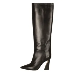 BOOT PUMP WITH HEEL Woman Black 