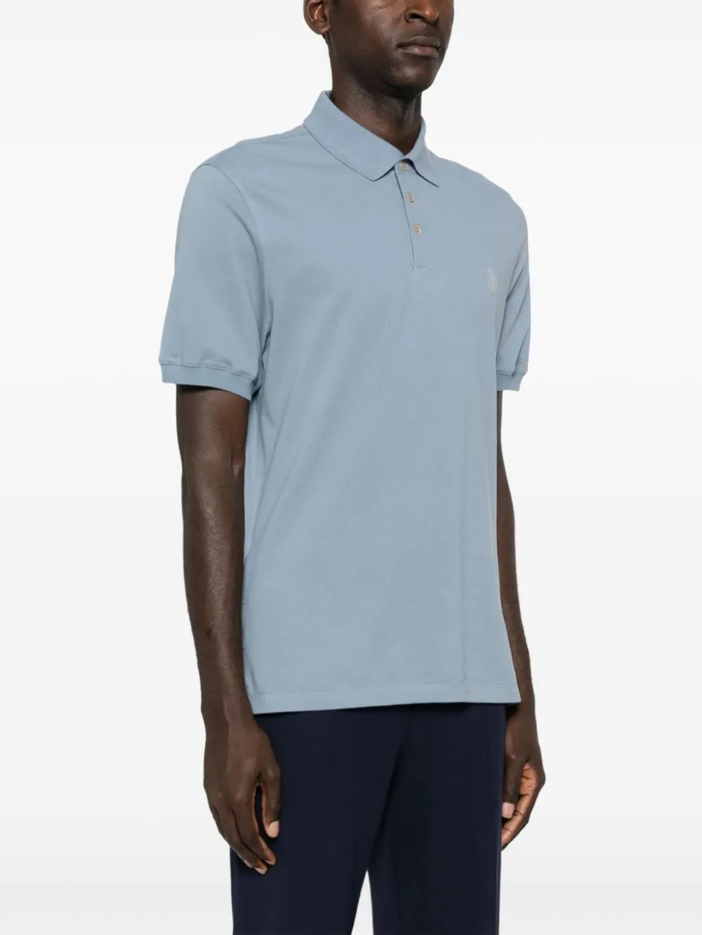 Brunello Cucinelli T Shirts And Polos Blue