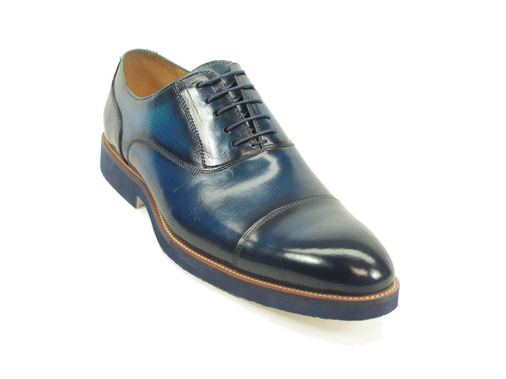 Burnished Calf Cap Toe Oxford