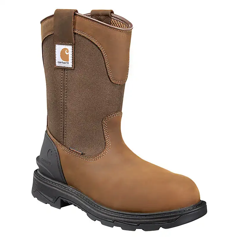 Carhartt IRONWOOD WATERPROOF 11 SOFT TOE WELLINGTON 11.5M Bison Brown Oil Tan