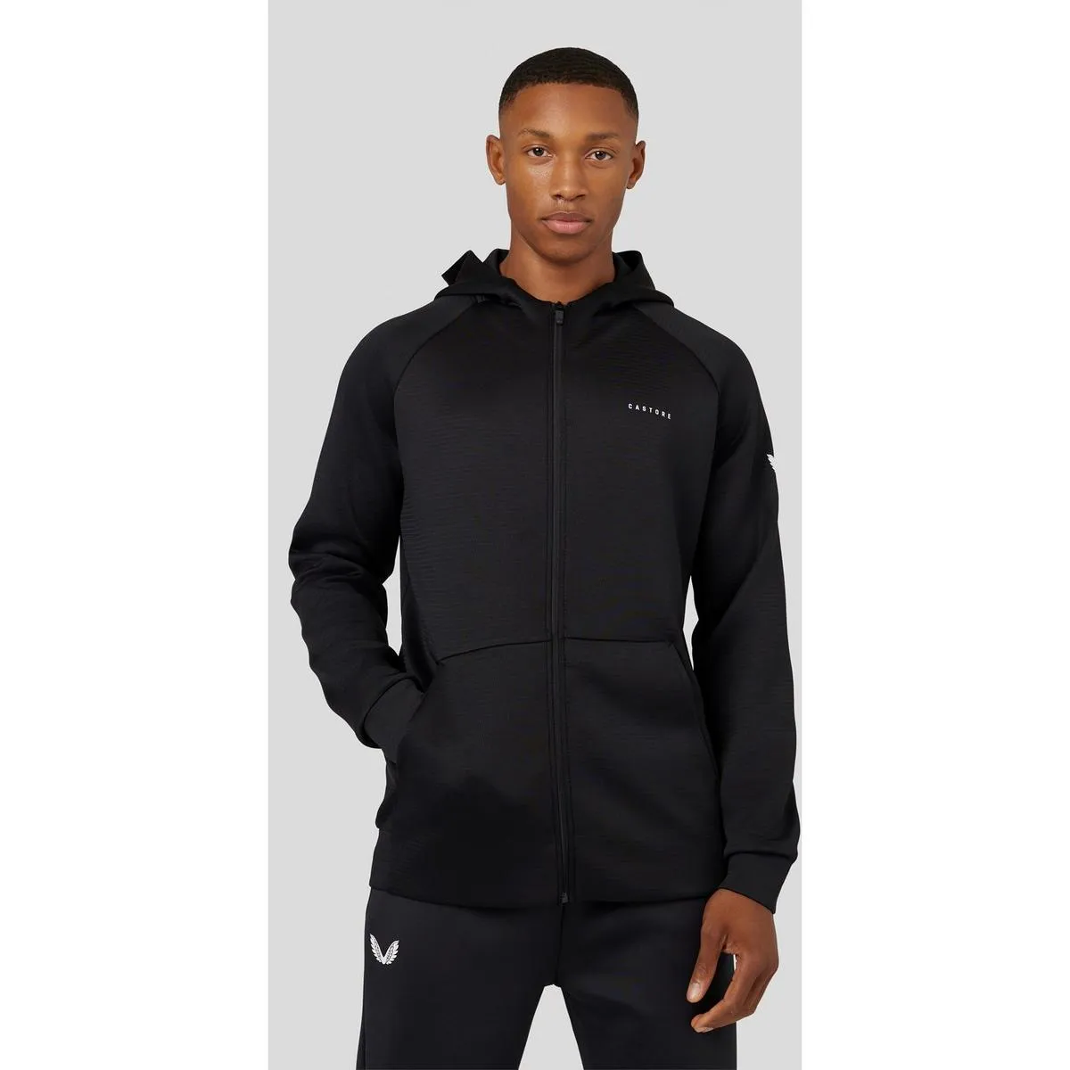 Castore Aeroscuba Zip Through Hoodie Black