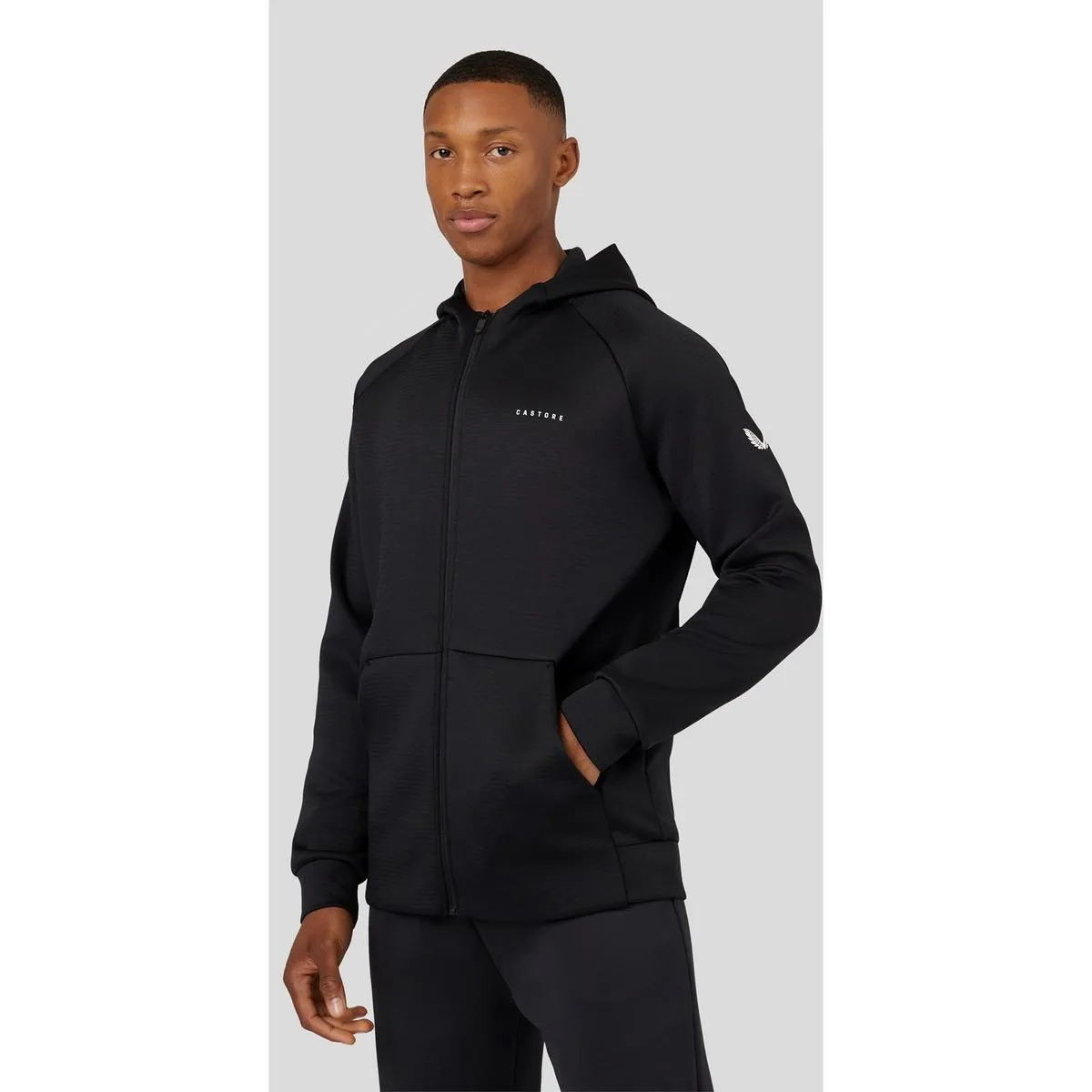 Castore Aeroscuba Zip Through Hoodie Black