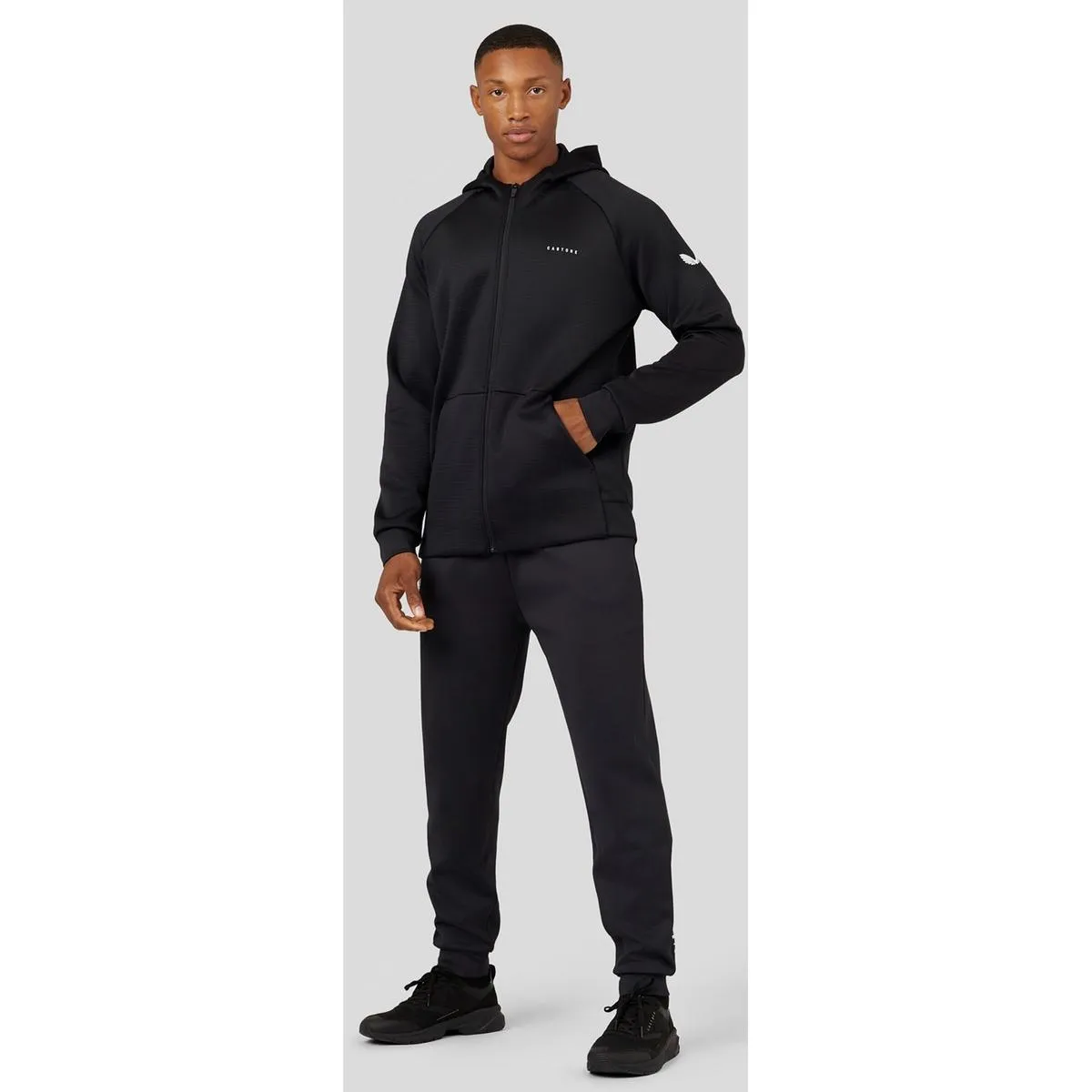 Castore Aeroscuba Zip Through Hoodie Black