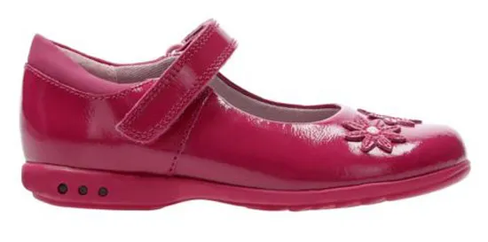 Clarks TRIXI BETH/WINZE SKY HOT PINK PATENT