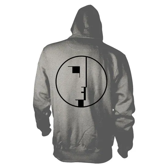 CLEARANCE - Hoodie - Bauhaus - Logo - Grey - Zip