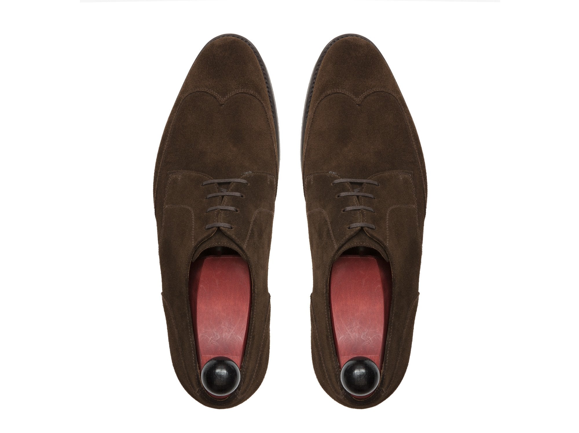 Dayton - MTO - Dark Brown Suede - TMG Last - City Rubber Sole