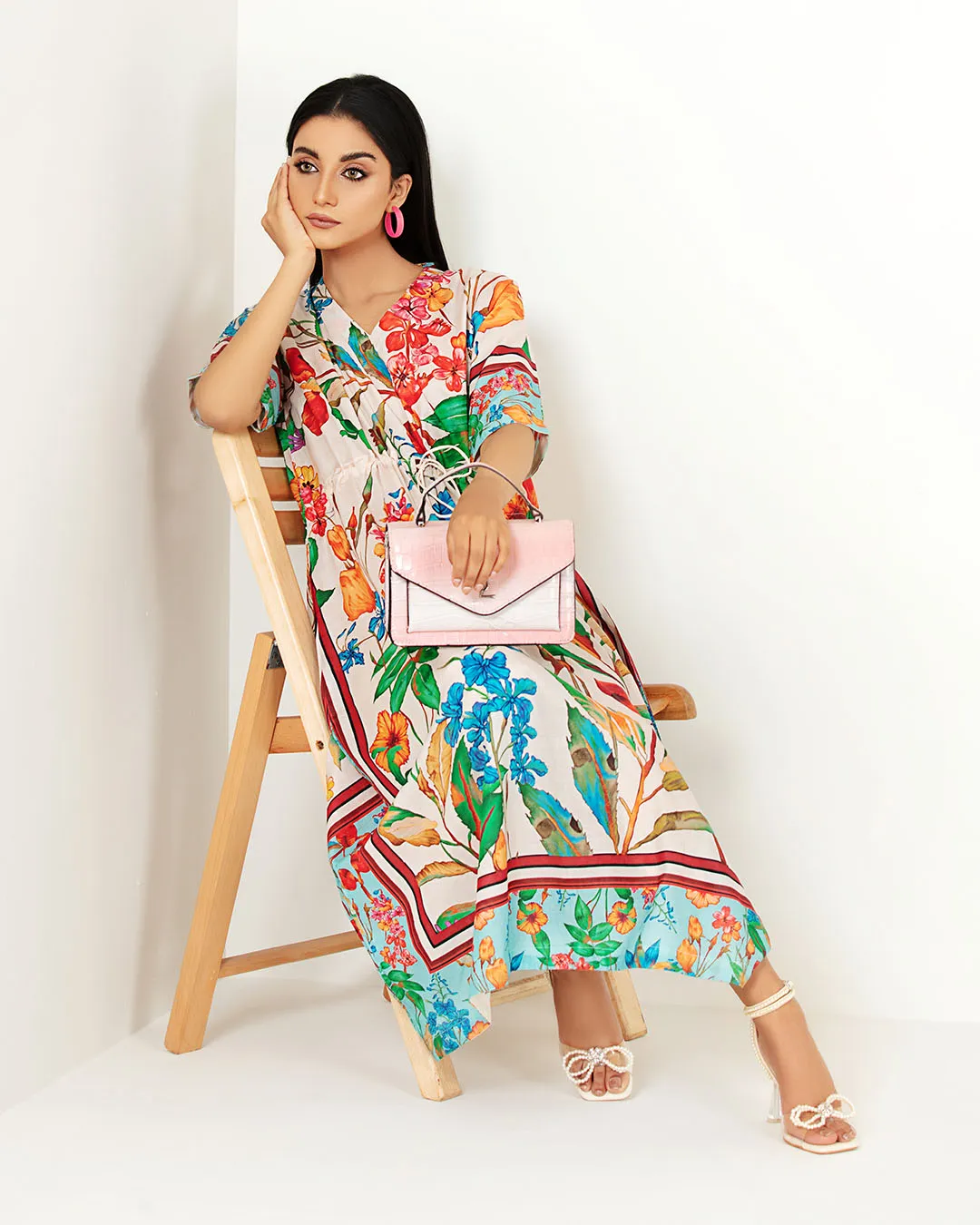 Dhanak by Noorangi Unstitched Printed Lawn 2Pc Suit - Nonia