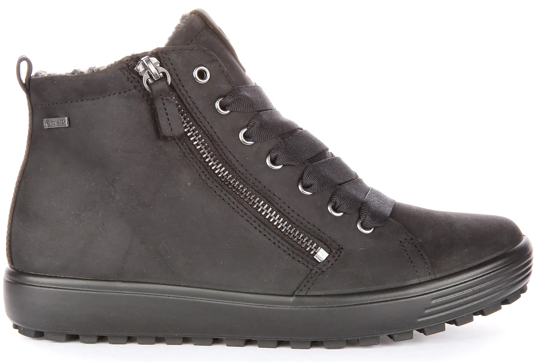 Ecco Soft 7 Tred Waterproof In Black For Women