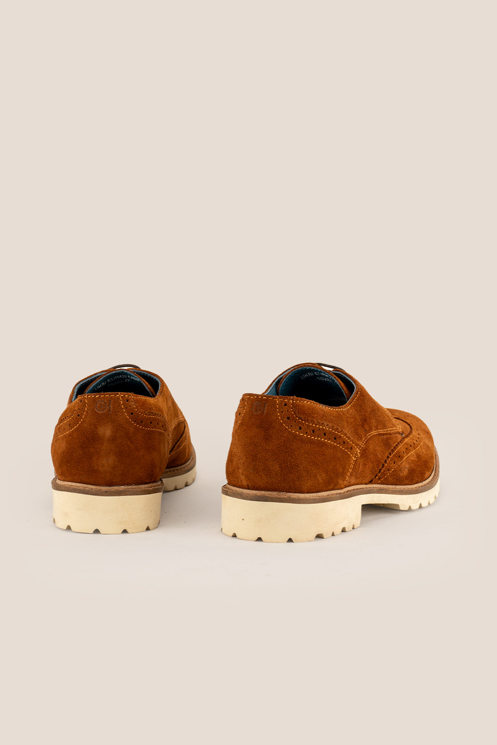 Eli Brown Suede Wide Fit