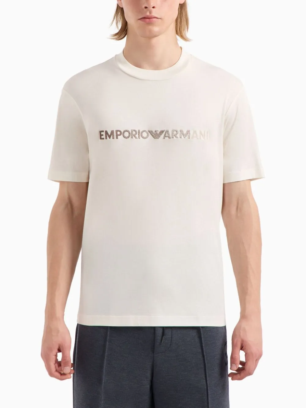 Emporio Armani T Shirts And Polos White