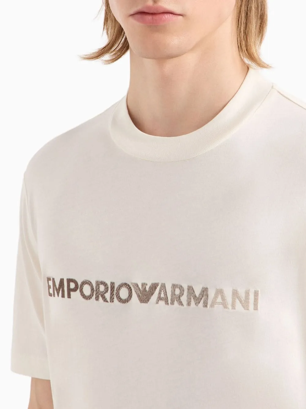 Emporio Armani T Shirts And Polos White