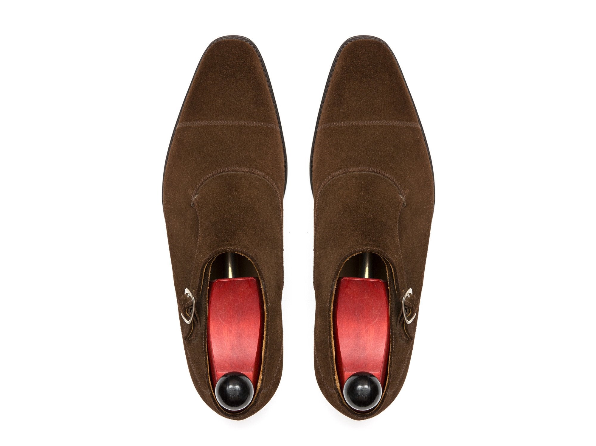 Fauntleroy - MTO - Dark Brown Suede - LPB Last - Single Leather Sole