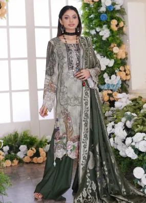 Firdous Fashion Printed Lawn Unstitched 3 Piece Suit - FF24PL F-07 AVAN PLANT