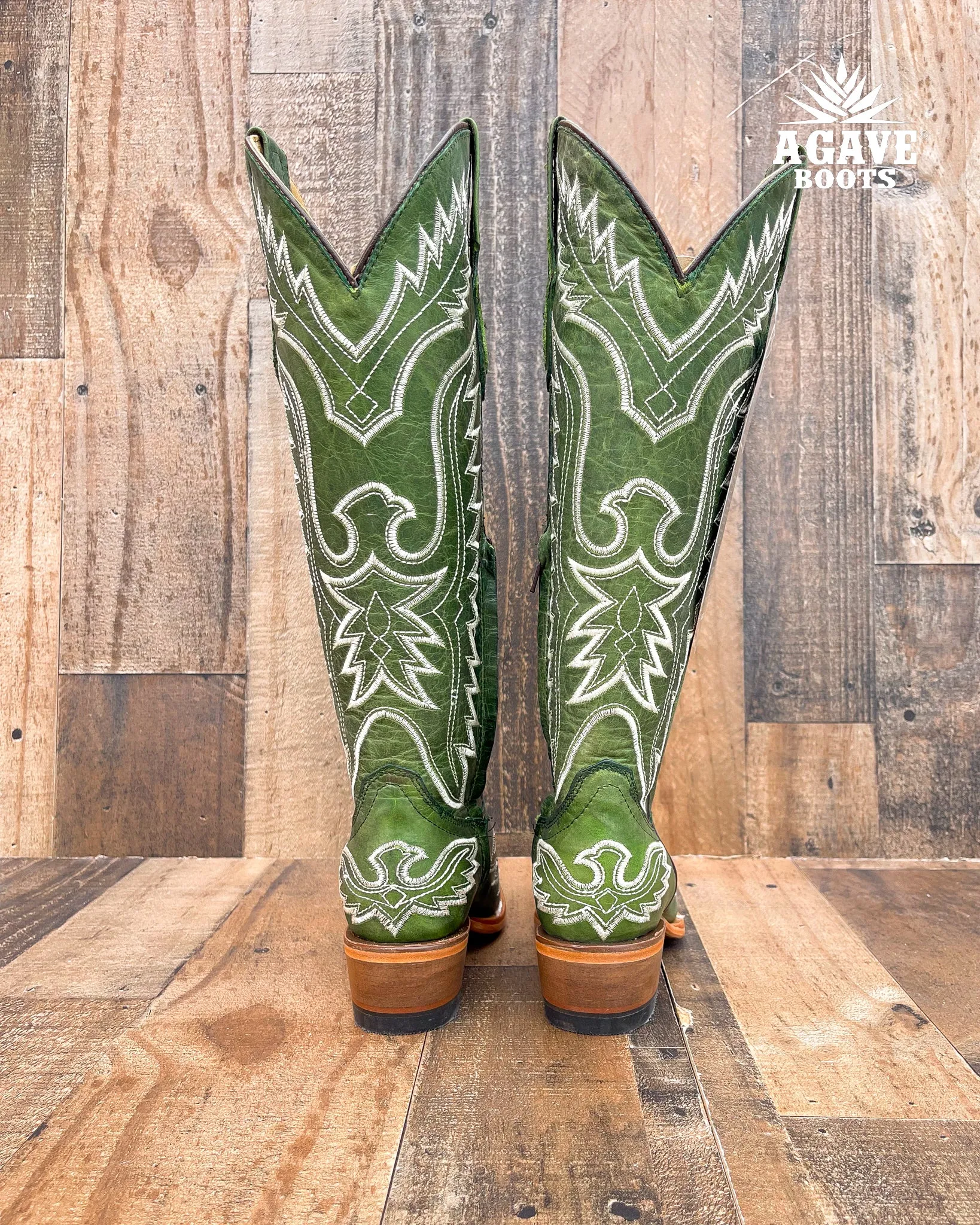 GREEN | WOMEN TALL COWBOY COWBOY BOOTS