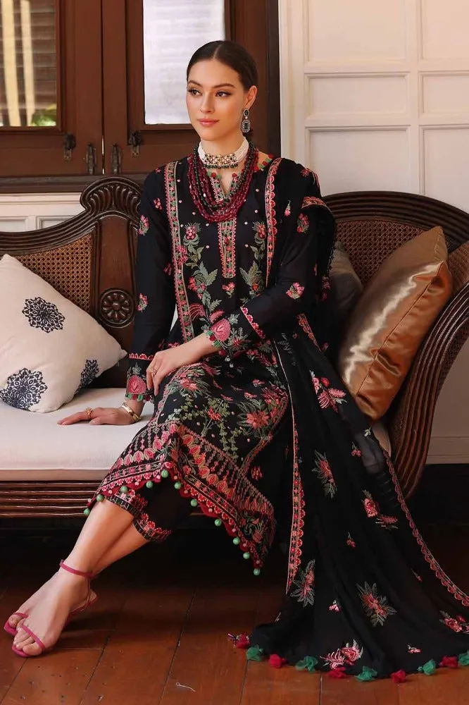 Gul Ahmed Premium Embroidered Lawn Unstitched 3Pc Suit PM-42024