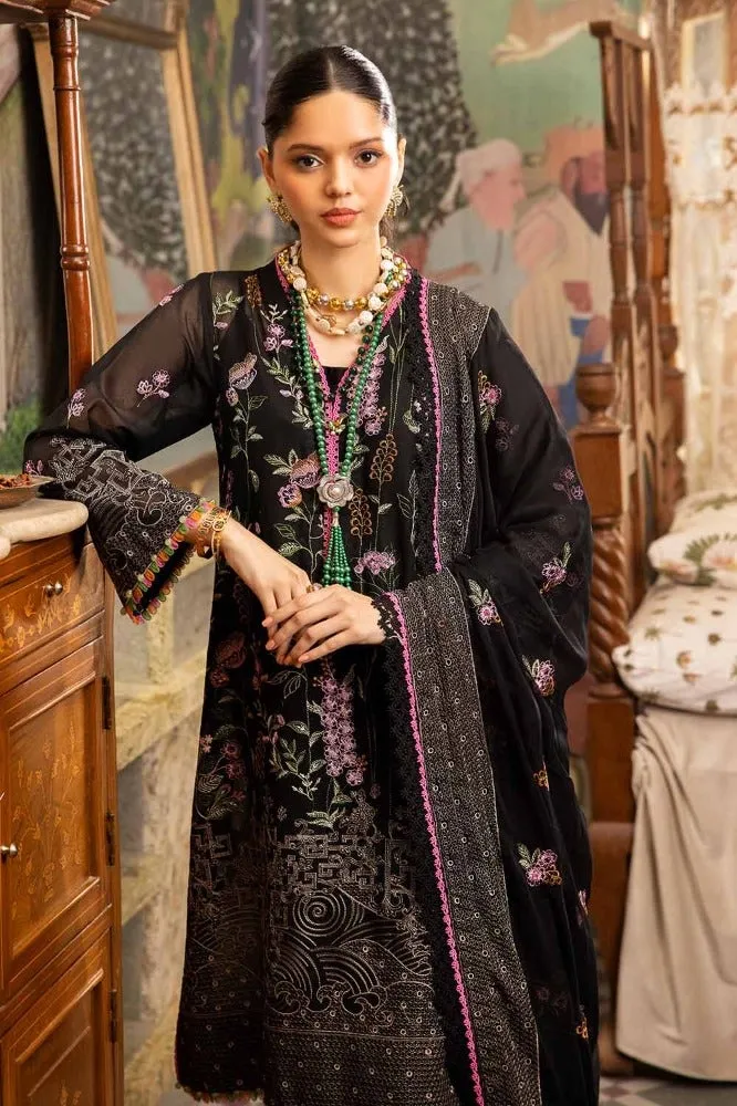 Gul Ahmed Premium Embroidered Swiss Voile Unstitched 3Pc Suit LSV-42018