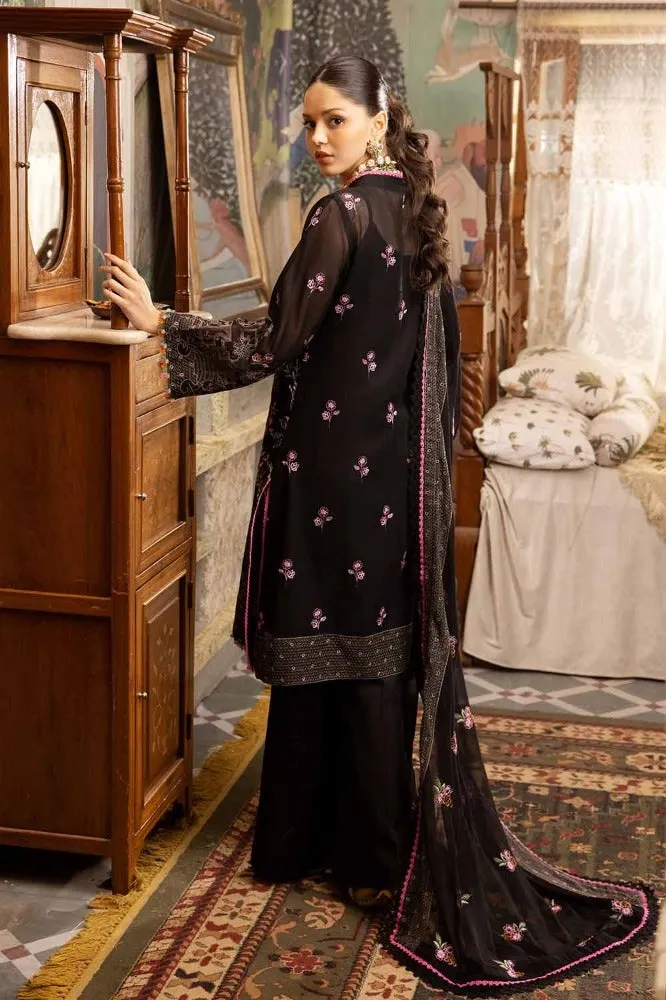 Gul Ahmed Premium Embroidered Swiss Voile Unstitched 3Pc Suit LSV-42018