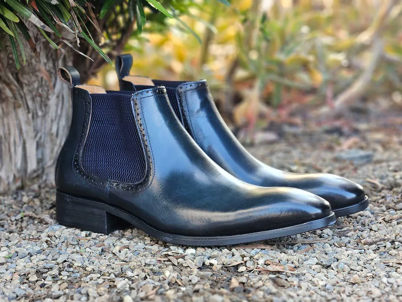 Hand Burnished Chelsea Boots