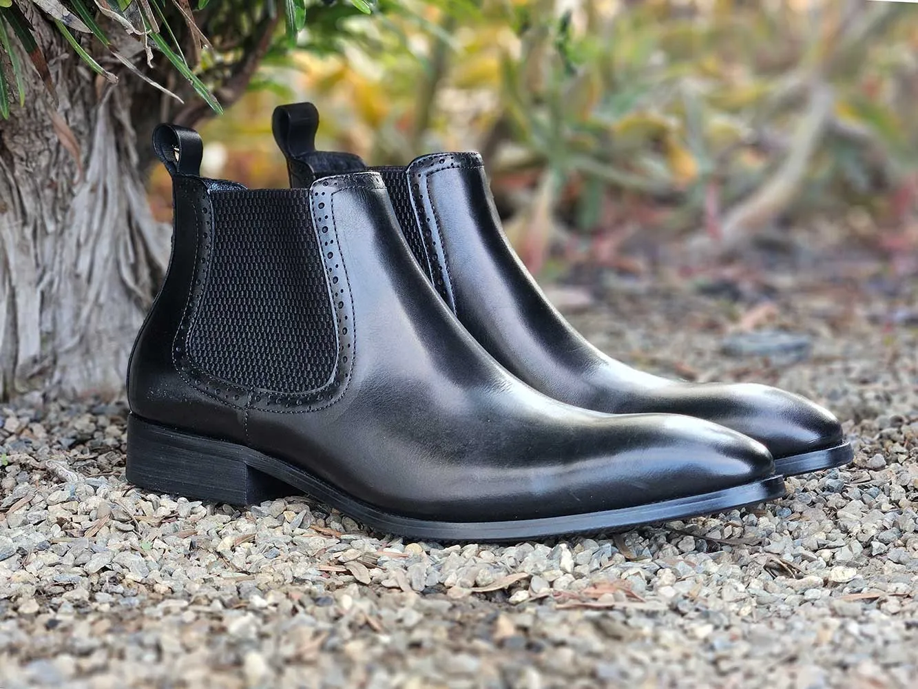 Hand Burnished Chelsea Boots