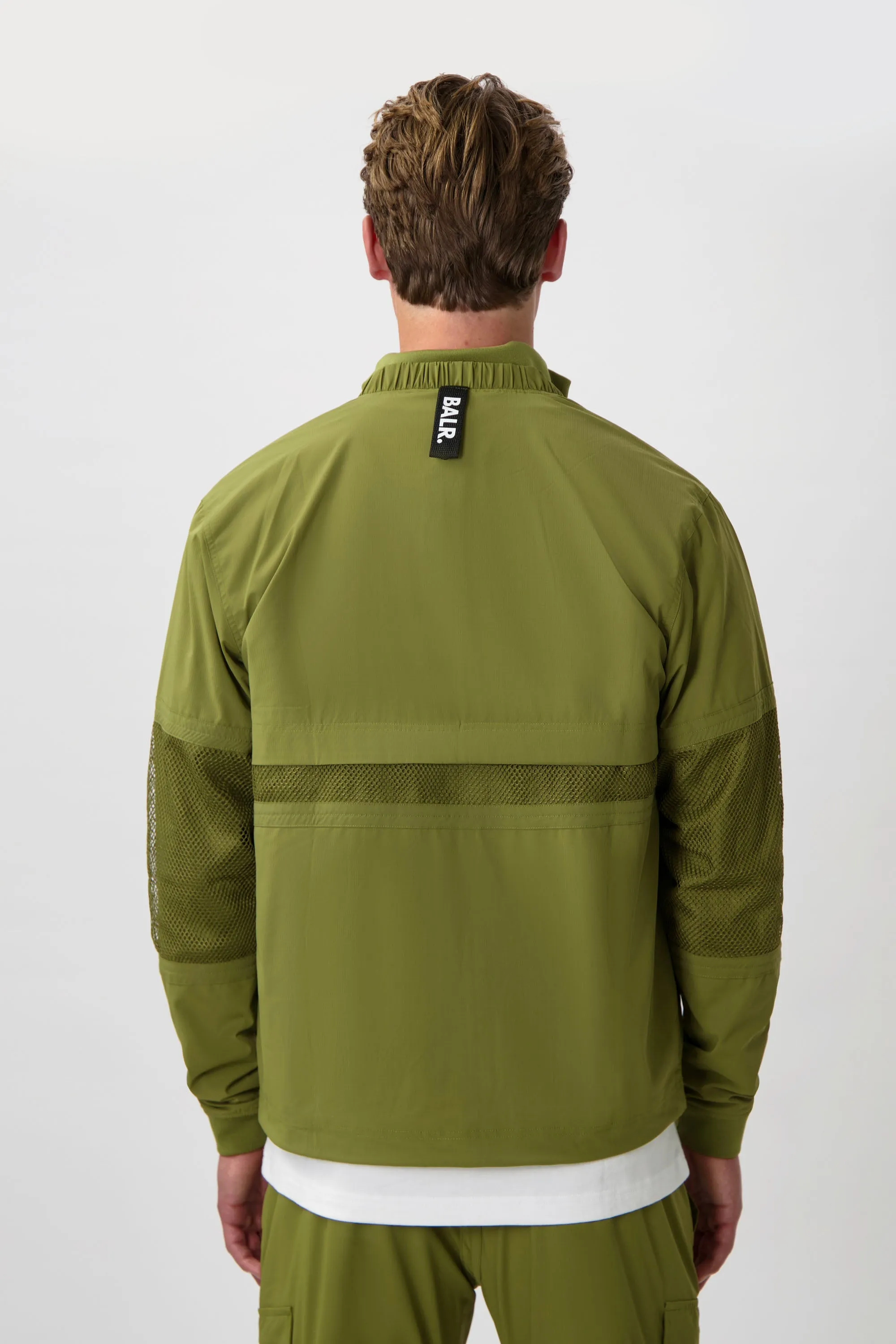 Hexline Regular Fit Track Jacket Sphagnum