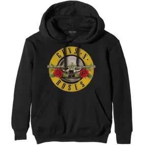 Hoodie - Guns N Roses - Bullet Logo - Pullover