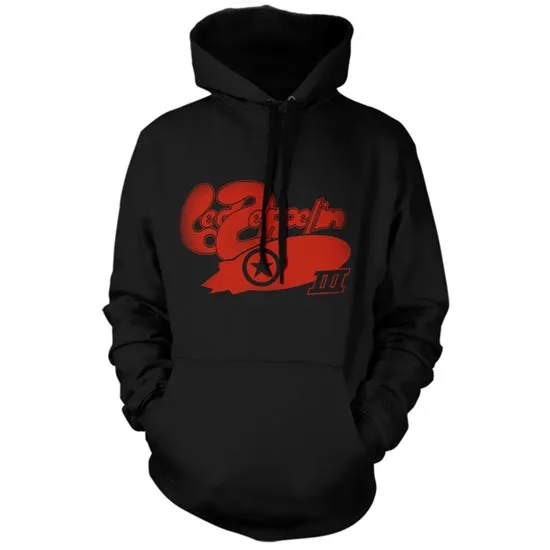 Hoodie - Led Zeppelin - LZ III - Bubble Logo - Pullover