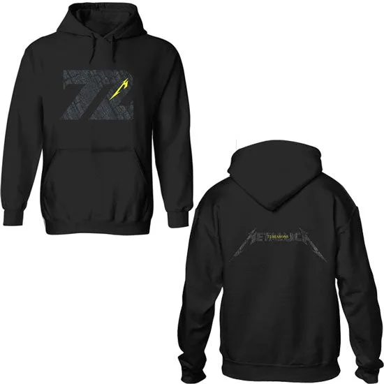 Hoodie - Metallica - 72 Seasons Charred Logo - Pullover