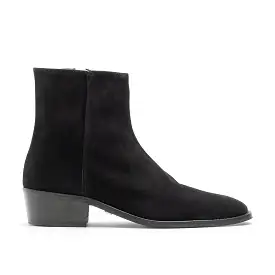 Hoxton Zip Up Cuban Heel Boot