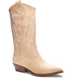 Josea Western Boot (Natural/Black)