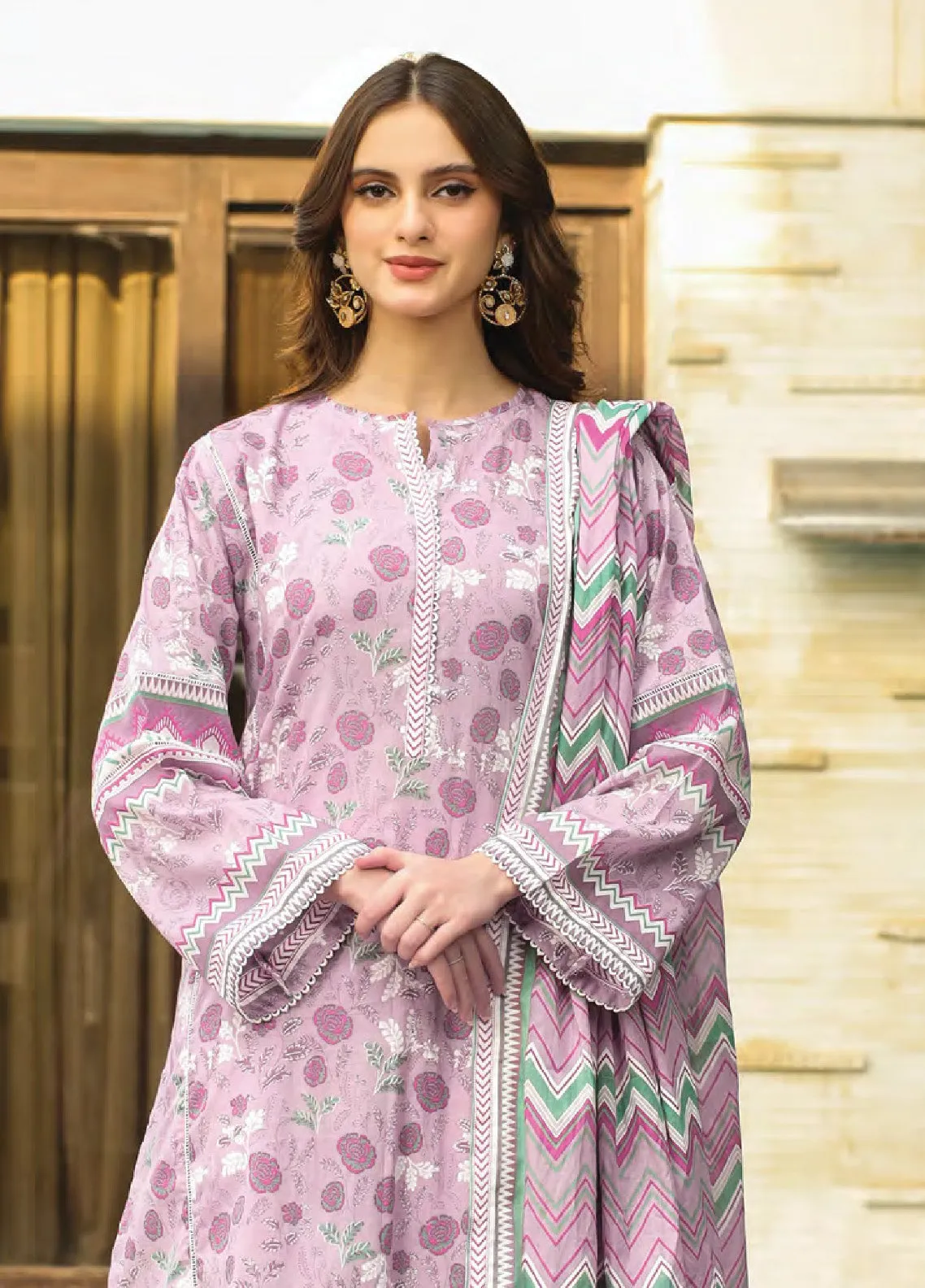 Komal Prints By Lakhany Printed Lawn Unstitched 3 Piece Suit - LSM24KP LG-MM-0013-B