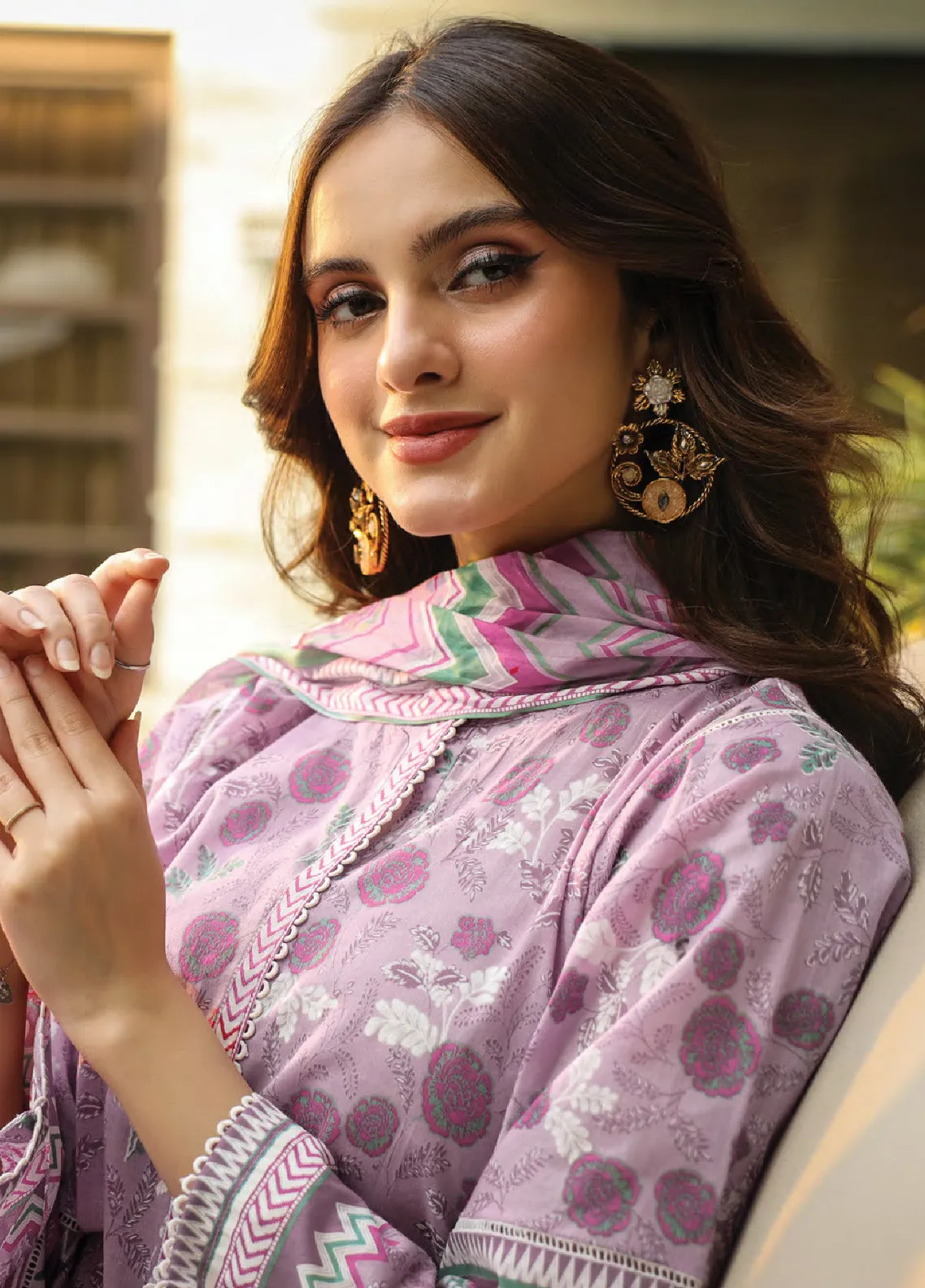 Komal Prints By Lakhany Printed Lawn Unstitched 3 Piece Suit - LSM24KP LG-MM-0013-B