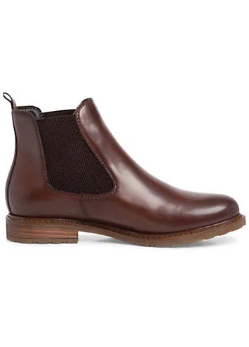 Leather Chelsea Boots by Tamaris | Look Again