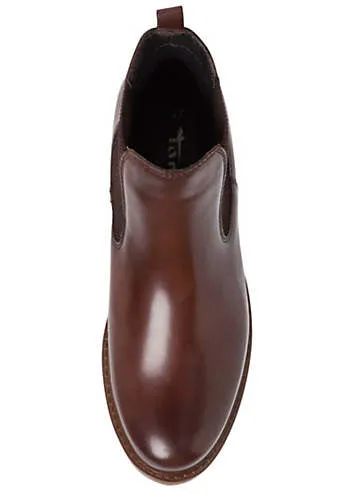 Leather Chelsea Boots by Tamaris | Look Again